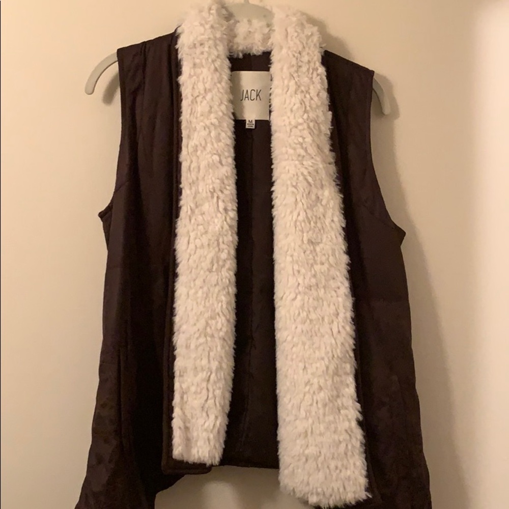 Jack by BB Dakota Faux fur vest